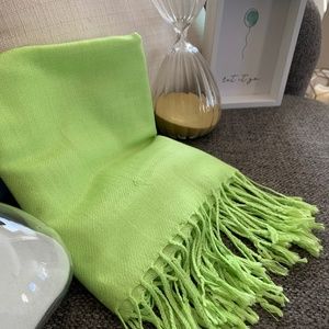 FREE WITH PURCHASE OF HANDMADE ITEM!Pashmina will add just a pop of color!